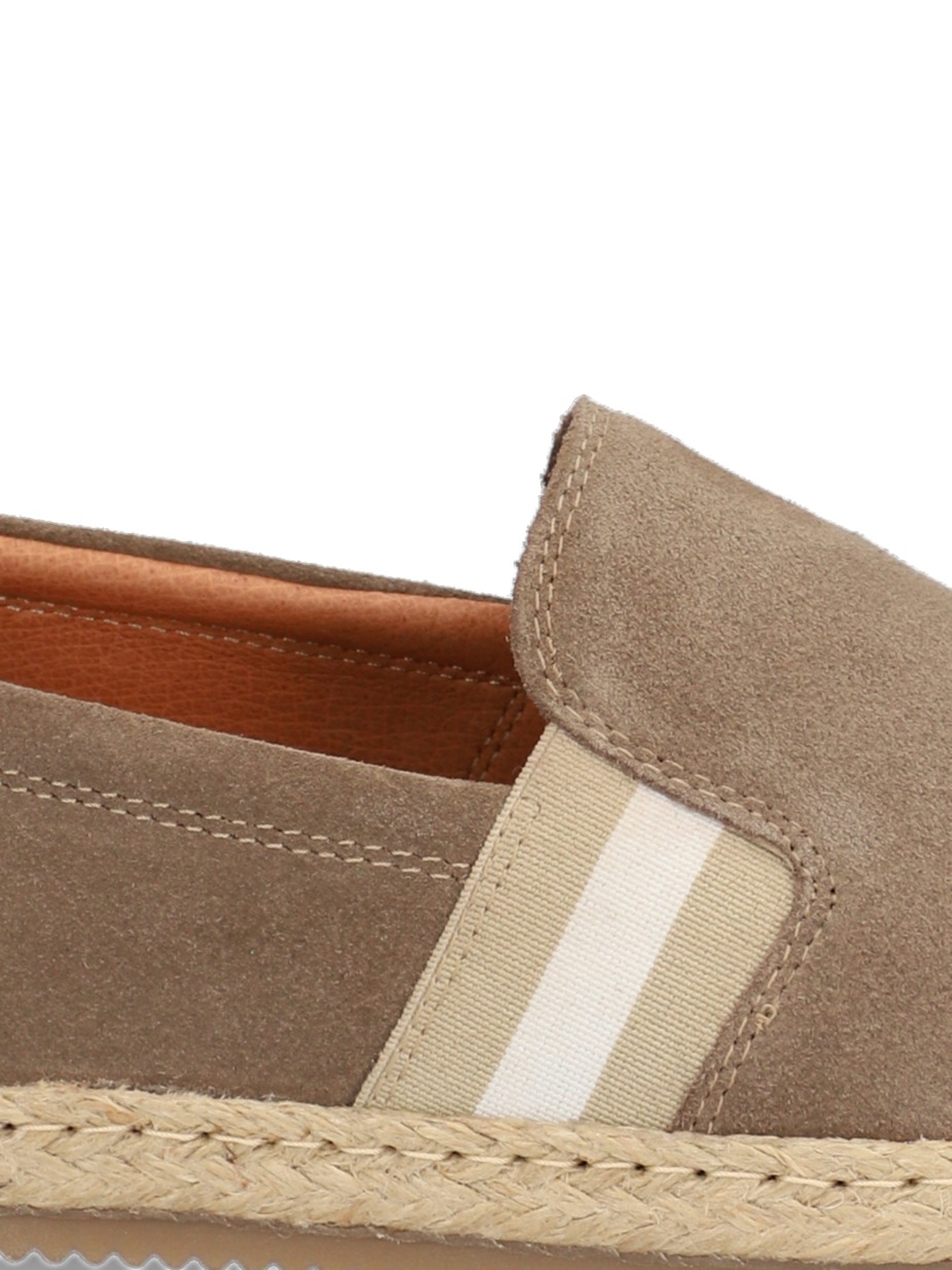 Veloursleder Slipper sportiv