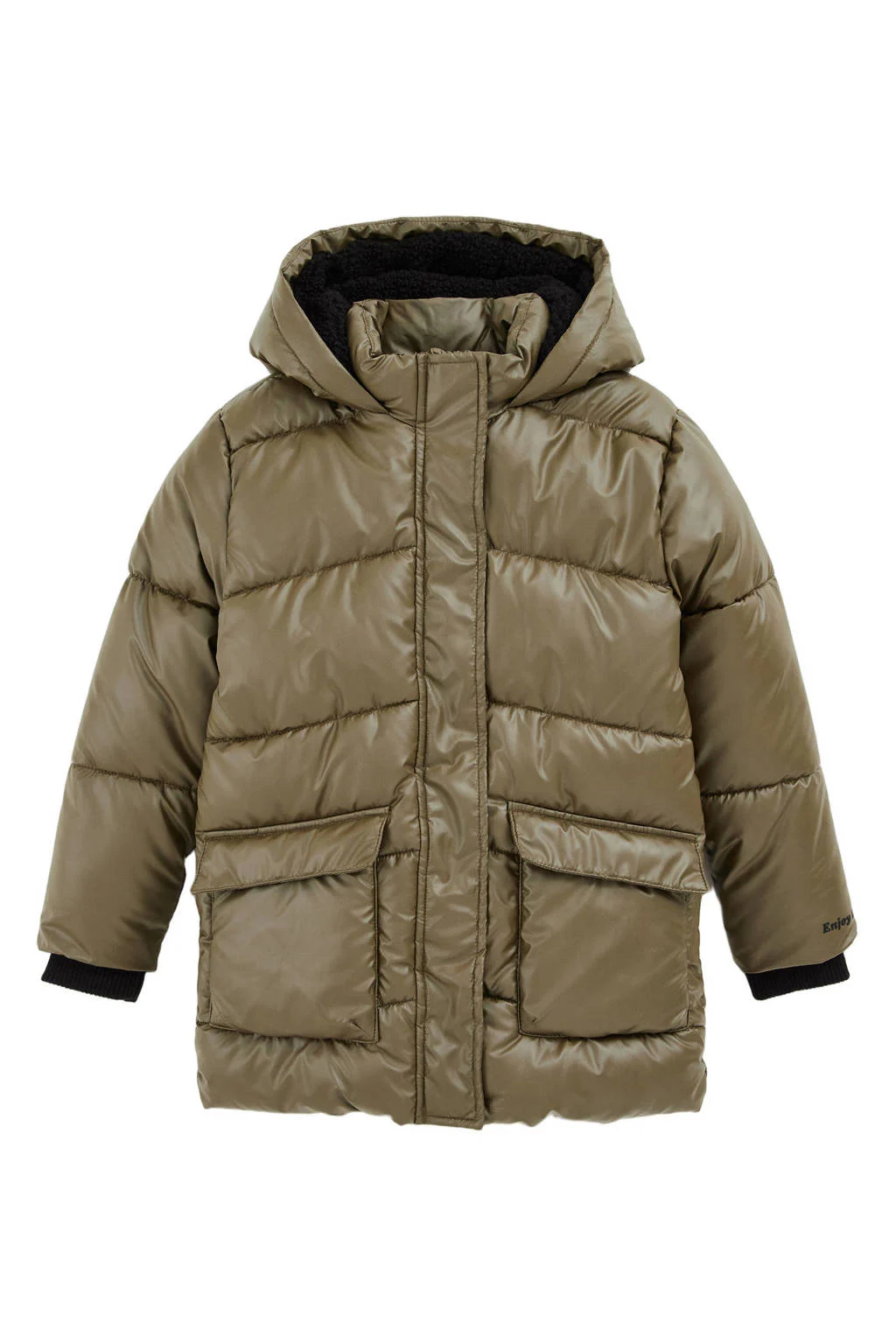 WE Fashion gewatteerde jas bruin