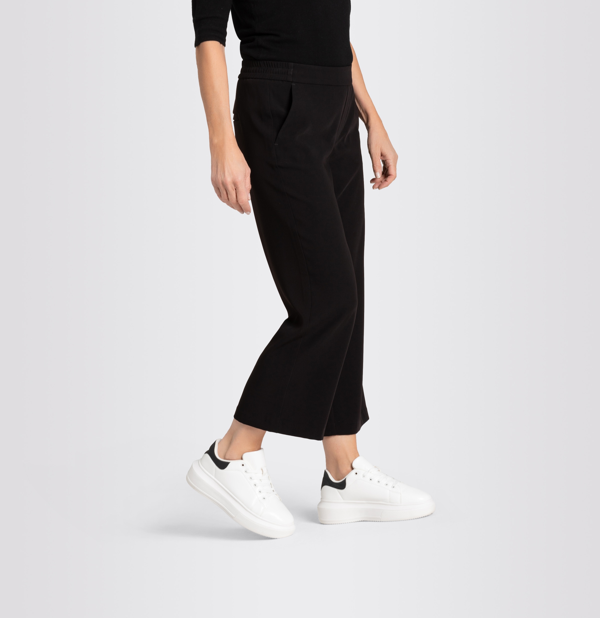 MAC 7/8-Hose »CHIARA cropped«  Modern und weit geschnitten