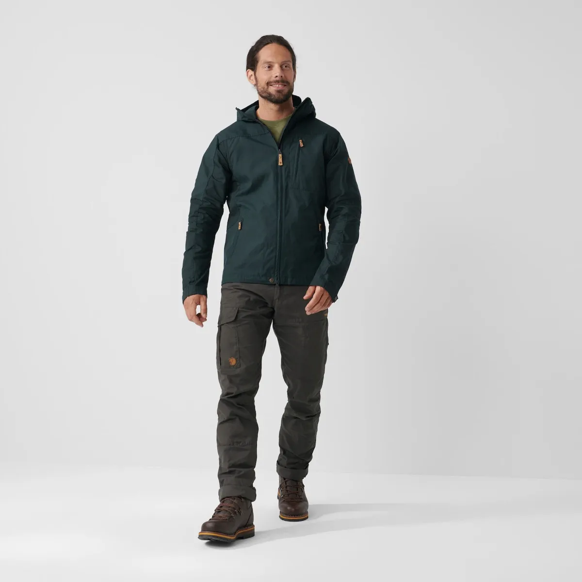 Fjällräven Men's Sten Jacket Suede Brown