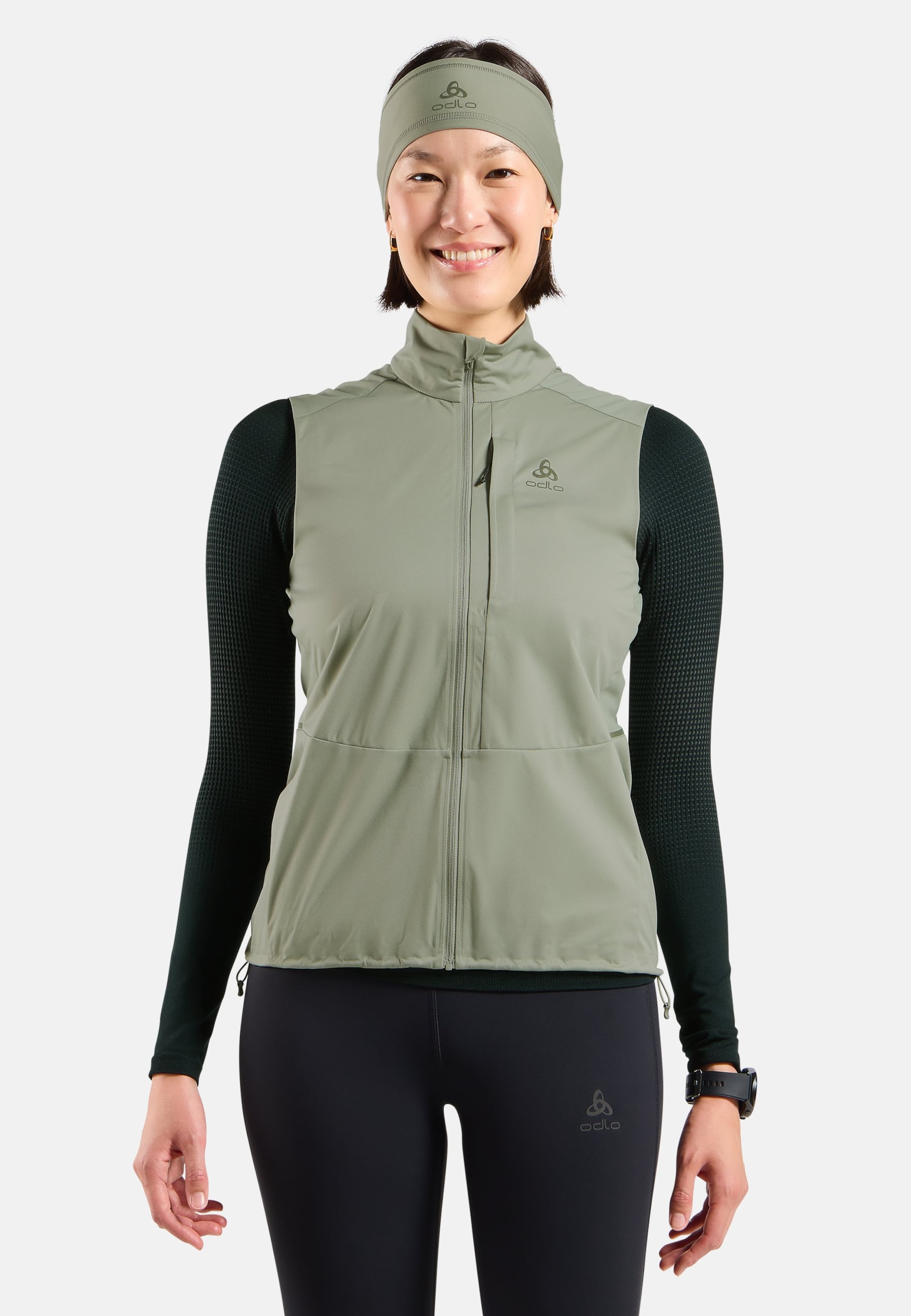 Zeroweight Warm Softshell-Laufweste 2.0 in shadow