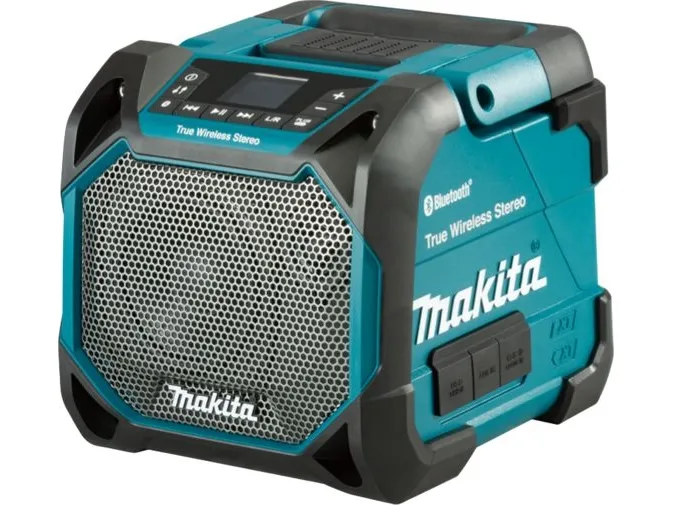 Makita DMR203 - Højttaler - til transportabel brug - trådløs - Bluetooth - 10 Watt - 2-vejs - Uden batteri og lader