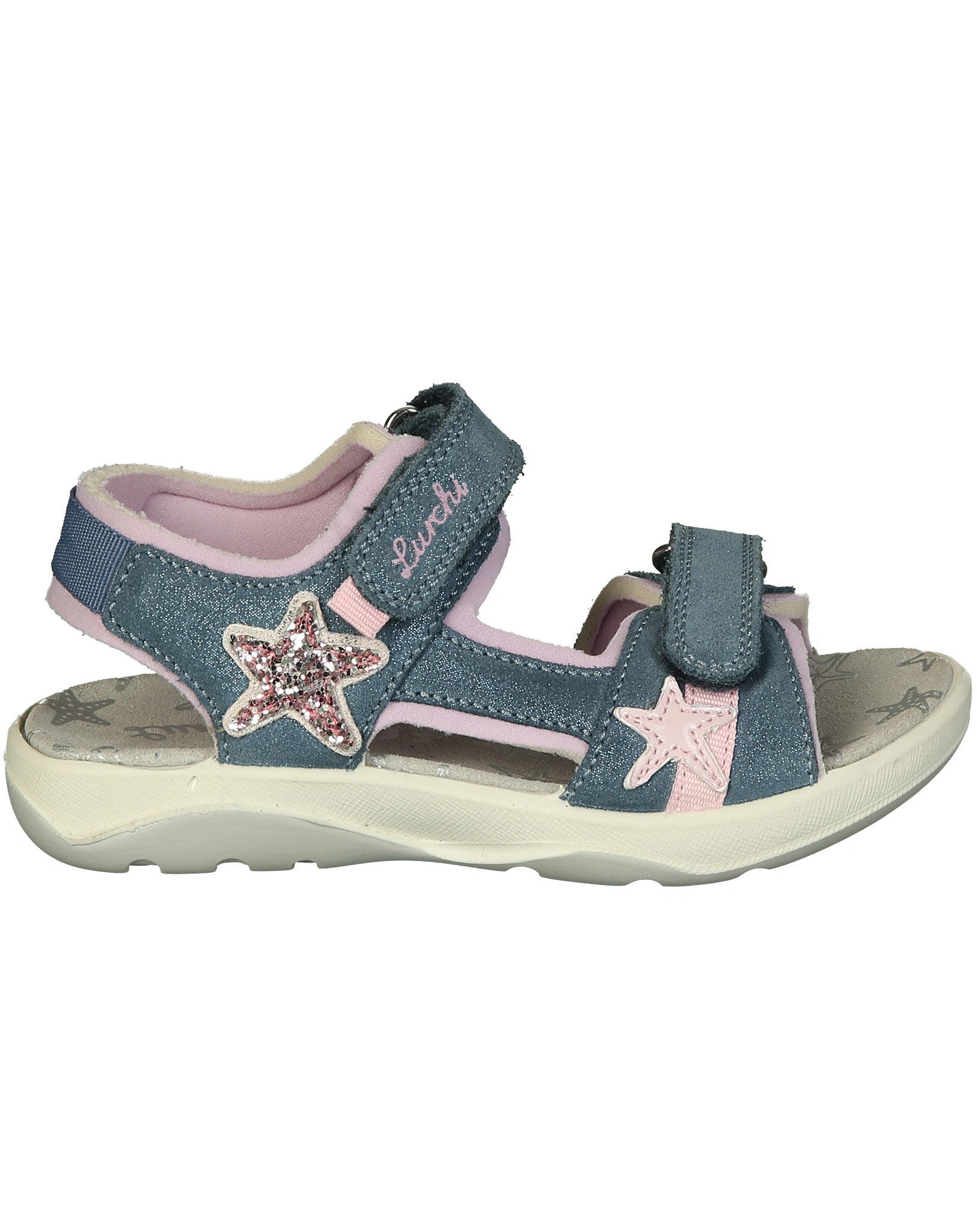 Klett-Sandalen FIA in lightblue/rose