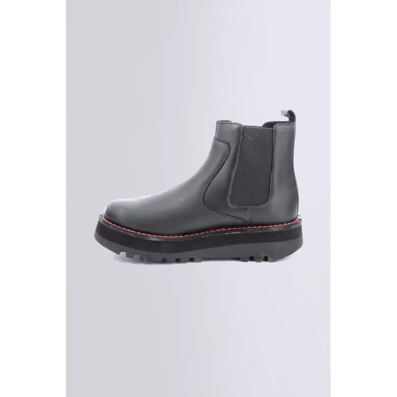 KICKYOTO NOIR BOOTS Cuir Femme