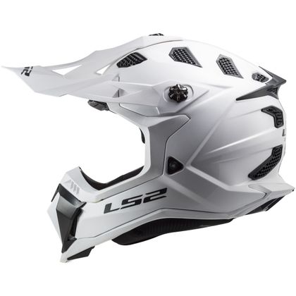 Casque cross LS2 MX700 - SUBVERTER EVO - SOLID 2023 - Blanc