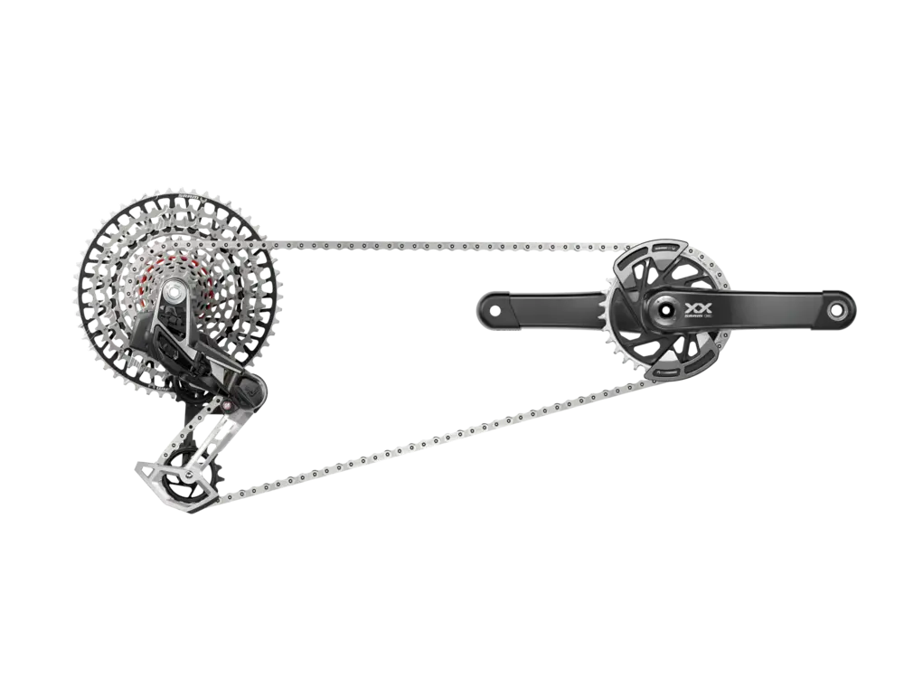 SRAM XX Eagle T AXS D1 Groepset 12 Speed