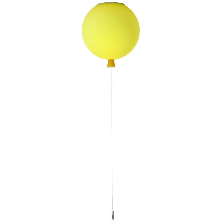 Brokis Memory 300 plafondlamp geel - geëtst - wit