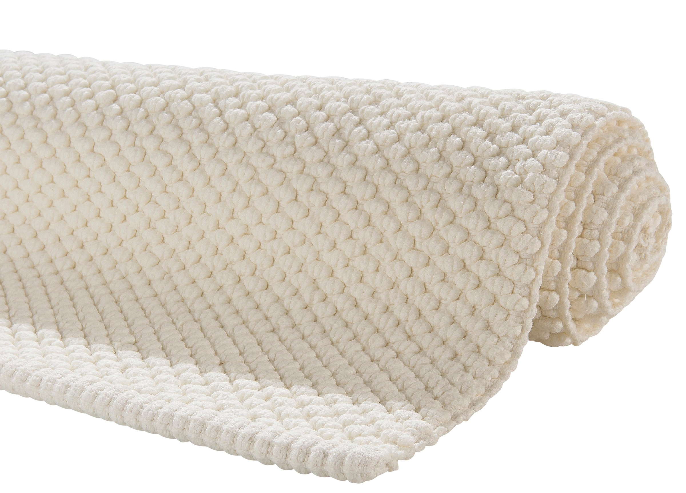 my home Badematte »Lovro, Badvorleger, Badezimmer Teppich« Höhe 10 mm beidseitig nutzbar | strapazierfähig Badteppich, beidseitig verwendbar, auch als 3-teiliges Set