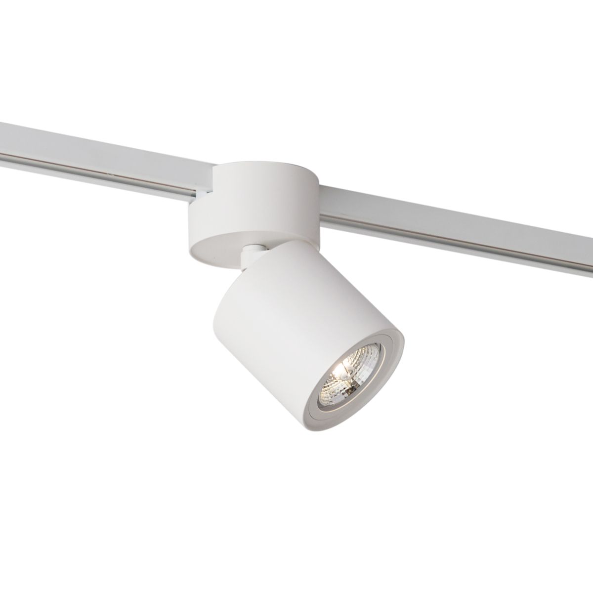 Moderne spot wit voor railsysteem 1-fase GU10 70mm - Iconic Roto