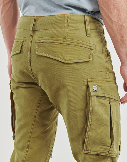 G-Star Raw - ROVIC ZIP 3D REGULAR TAPERED - Kaki
