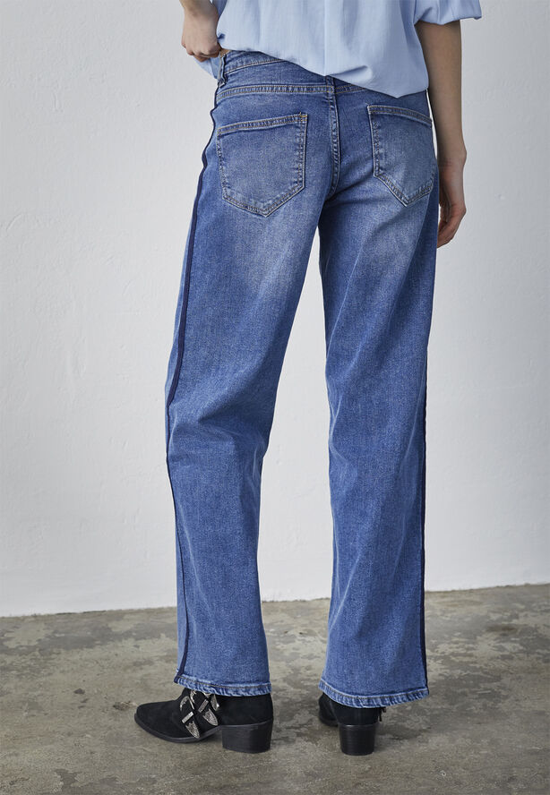 SisterS Point ONEA-JE. STR Mid blue wash/navy