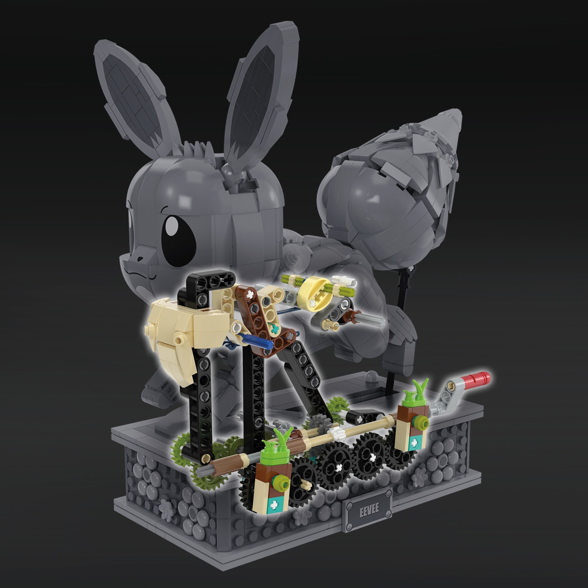 Mattel Konstruktionsspielzeug MEGA Pokémon Motion Evoli