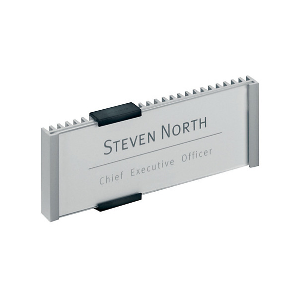 Plaque professionnelle personnalisée Infosign 14,90 x 5,25 cm