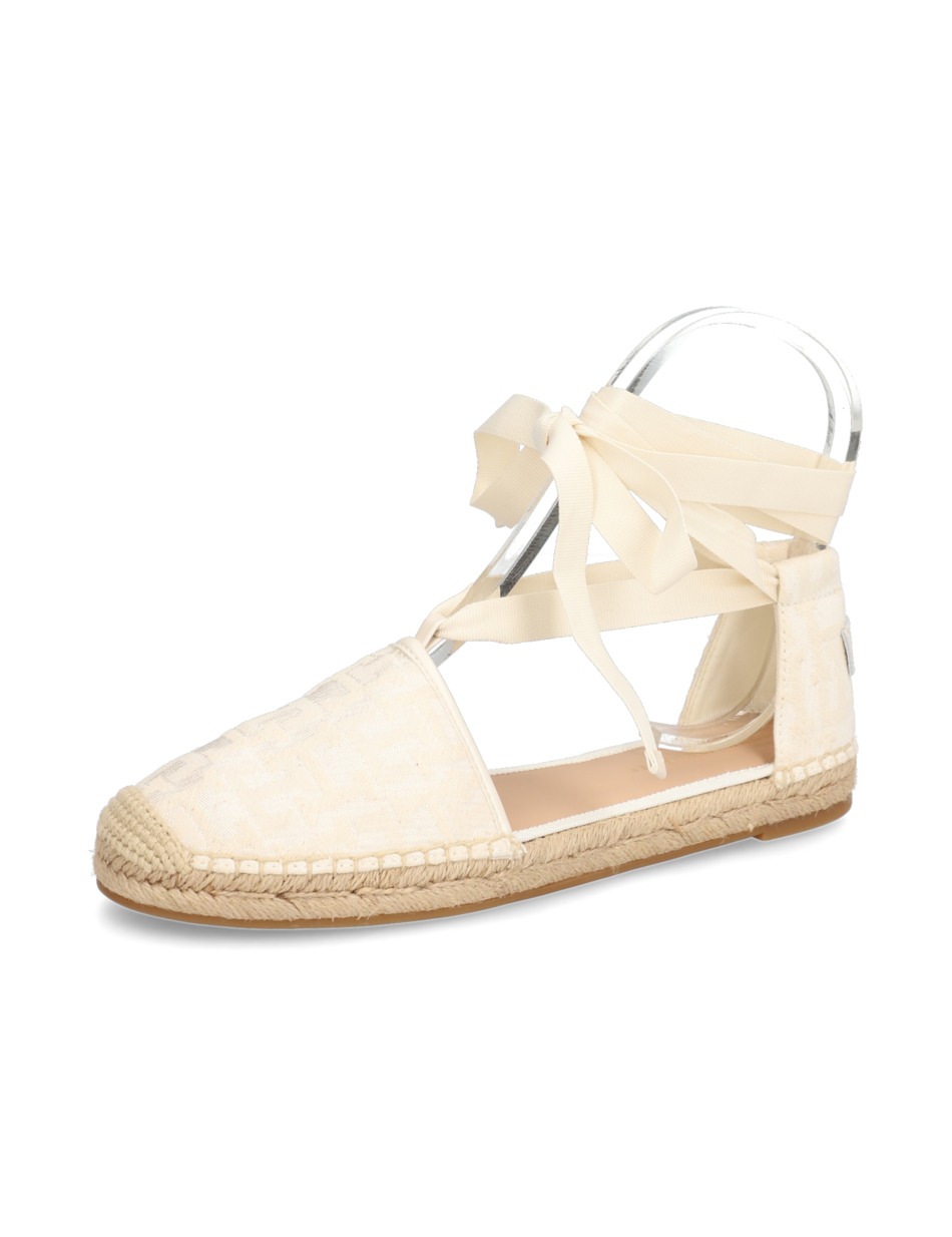 CLOSED TOE ESPADRILLE MONOGRAM W