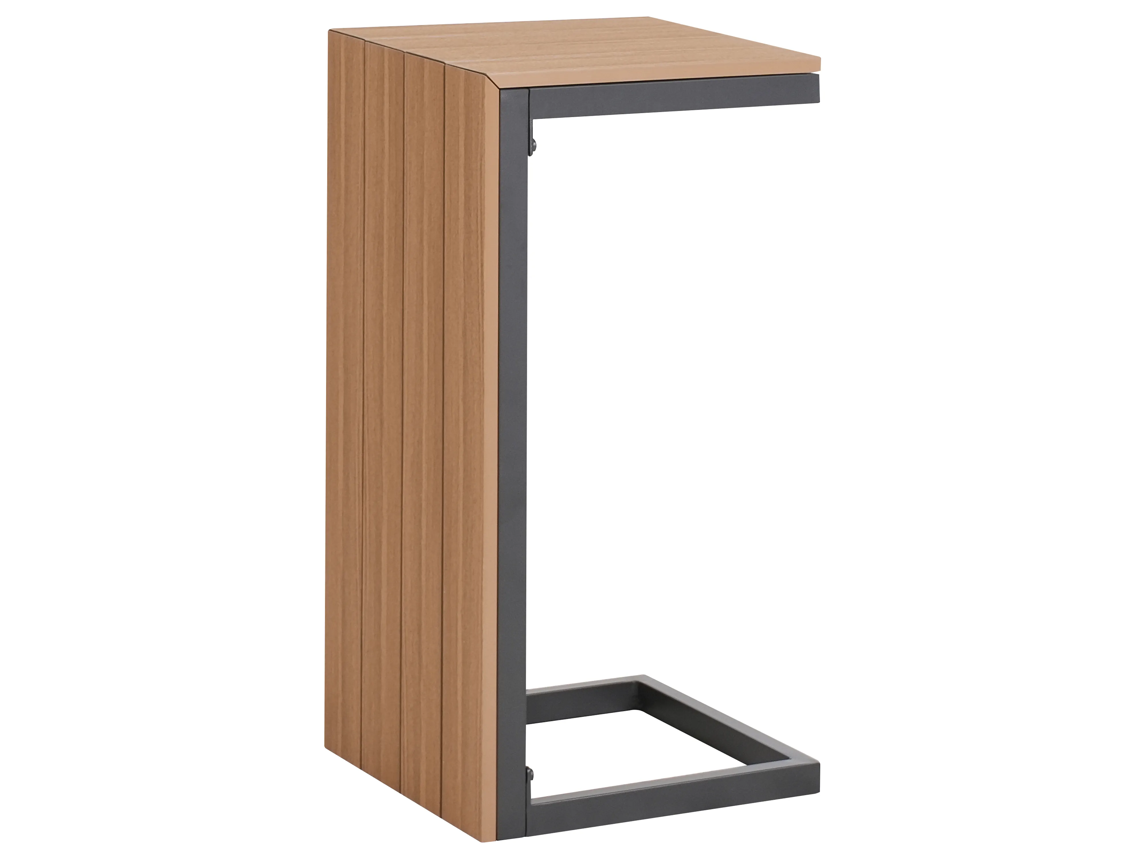 Tuin hoekloungeset met tafel 4-zits PIENZA rechtszijdig Lichtbruin/grijs
