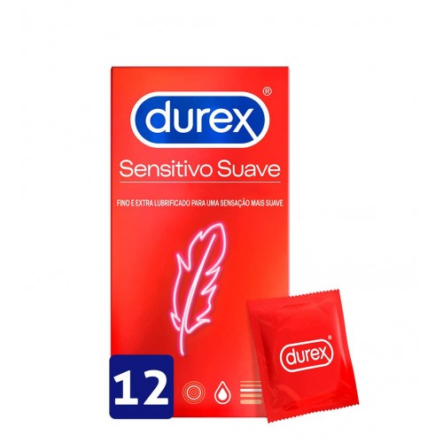 Durex Sensitivo Suave 12 Preservativos