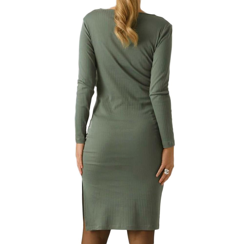 Mamalicious Robe D'allaitement Kaki Femme Mamalicious Mlivy