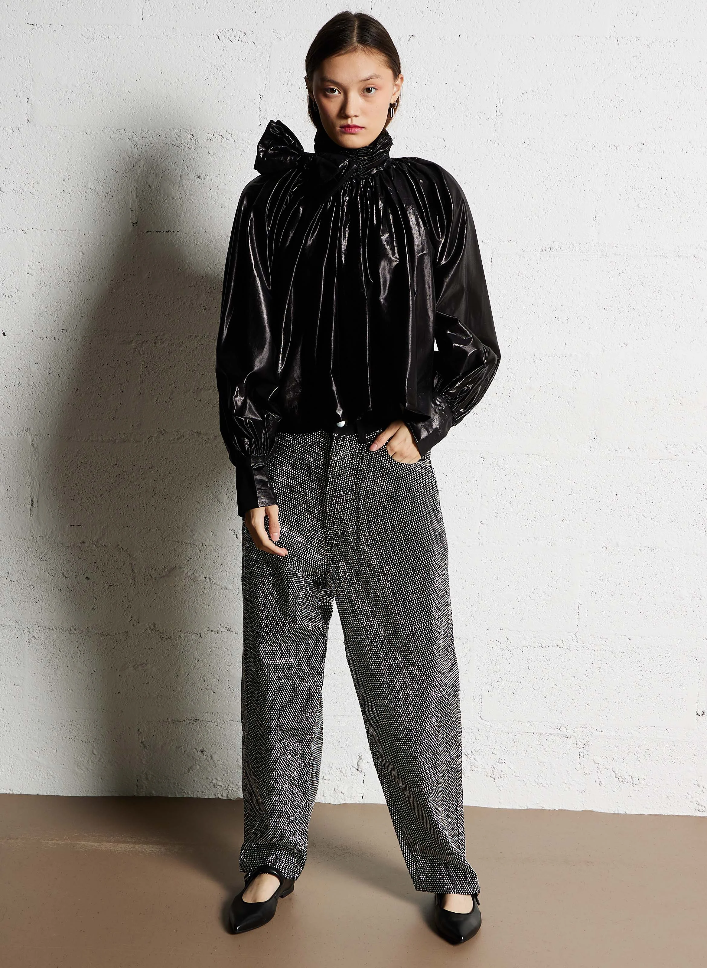 PICOTA - Ballerines en cuir | Noir