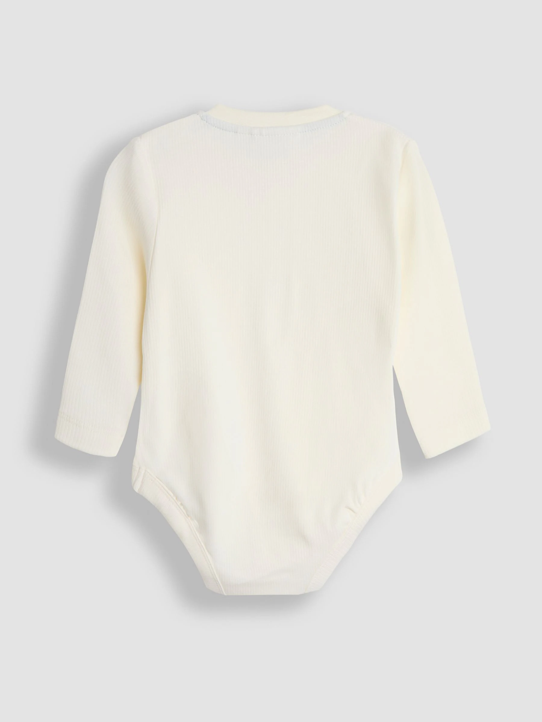 JoJo Maman Bébé Ribbed Bodies 2 Pack