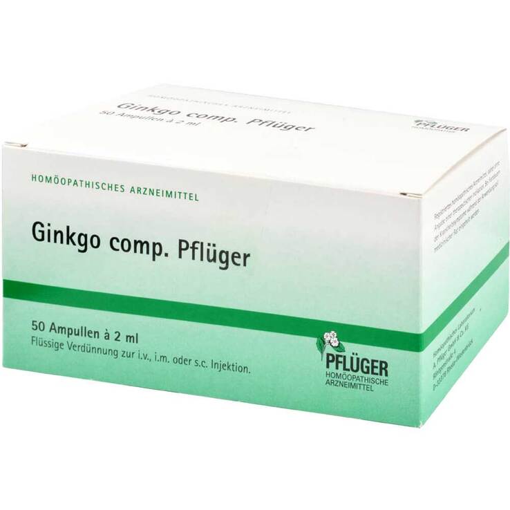 Ginkgo comp.Pflüger Ampullen, 50 St