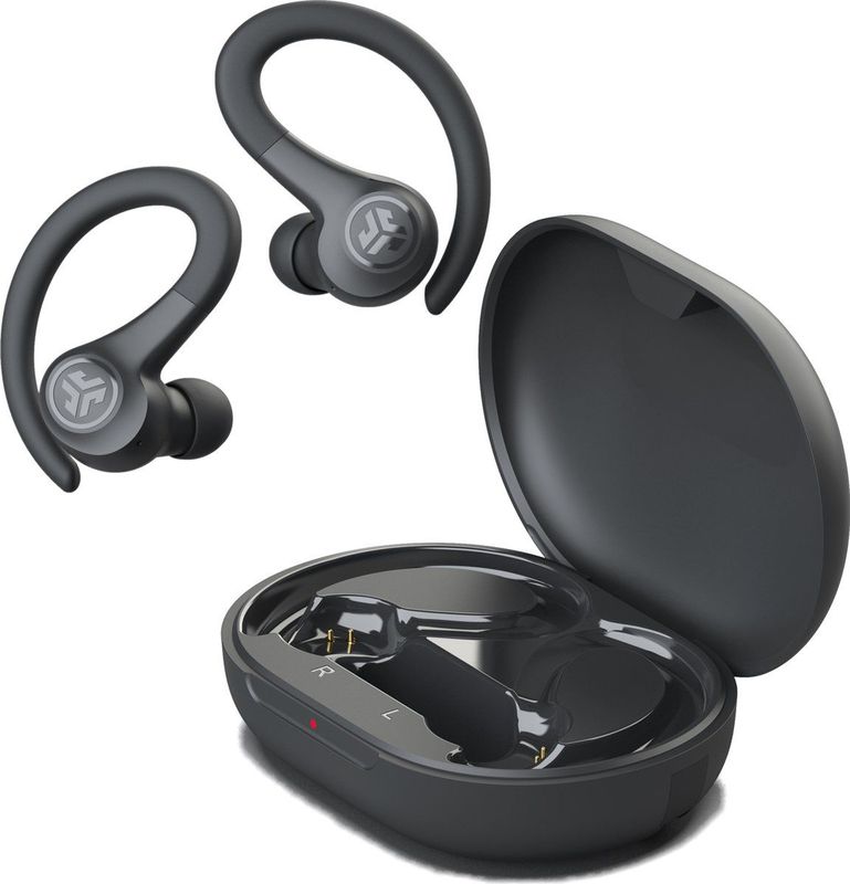 JLAB GO Sport Draadloze Oordopjes - Bluetooth - 32 Uur Speeltijd - IP55 - Zwart