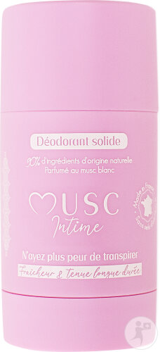 Musc Intime Musc Blanc L’Irrésistible Déodorant 50g