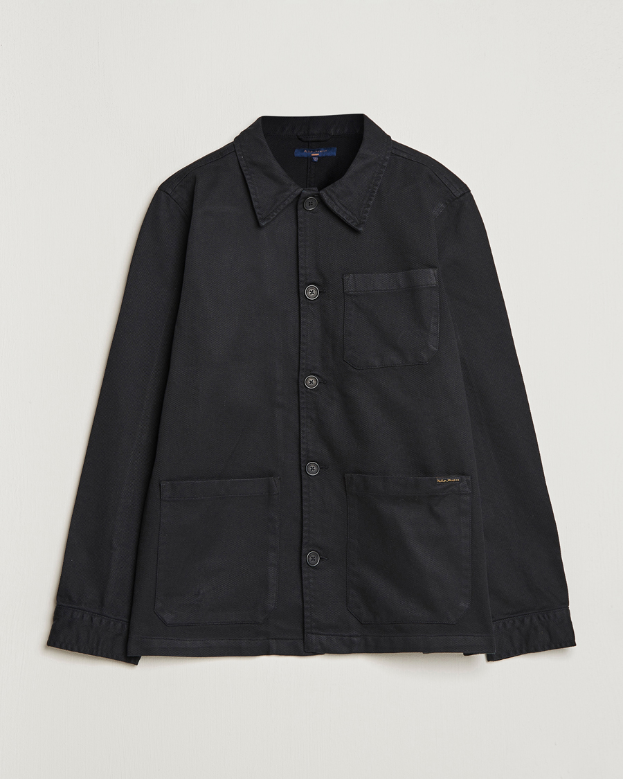 Nudie Jeans Barney Worker Overshirt Black