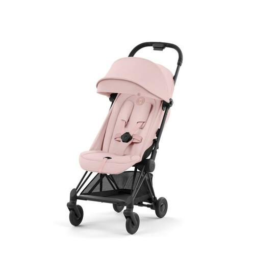 Poussette Coya Matt Black - Peach Pink - CYBEX