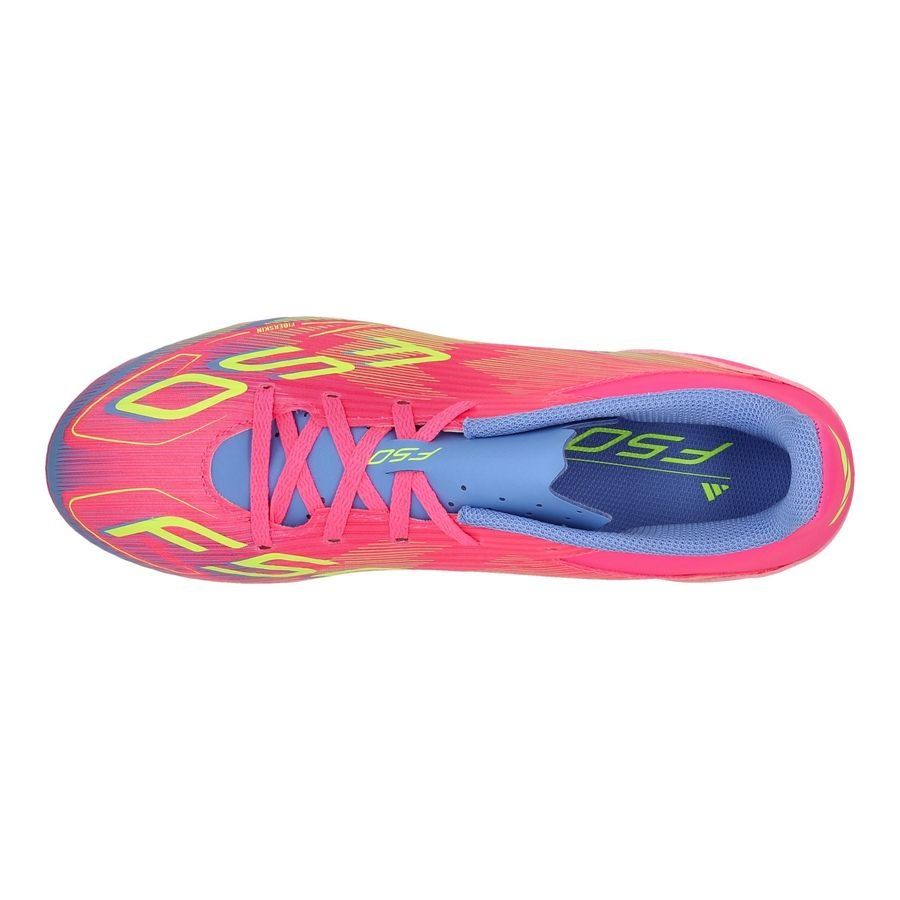adidas F50 Club FxG Mystic Victory - Lucid Pink/Lucid Lemon/Blue Fusion