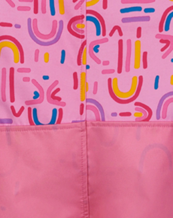 Softshell-Overall MUSTER in rosa