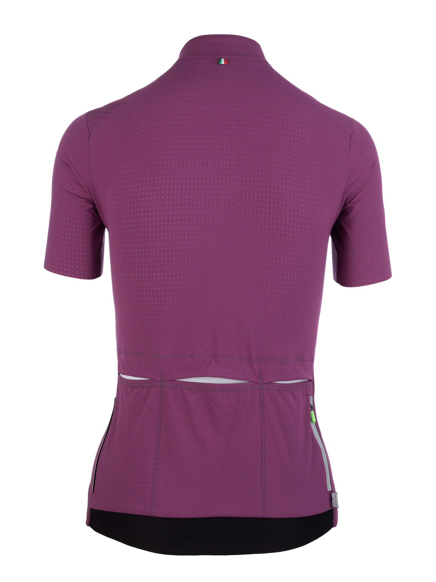 Q36.5 L1 Pinstripe X Fietsshirt Korte Mouwen Paars Dames