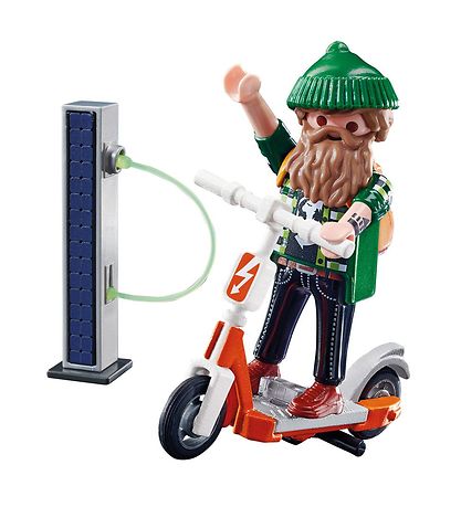 Playmobil SpecialPlus - Hipster mit El-Scooter - 70873 - 16 Teil