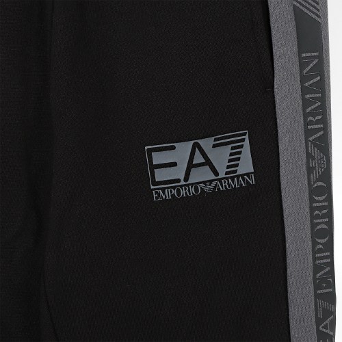 Pantalon Jogging A Bandes Enfant 6LBP57-BJEXZ Noir
