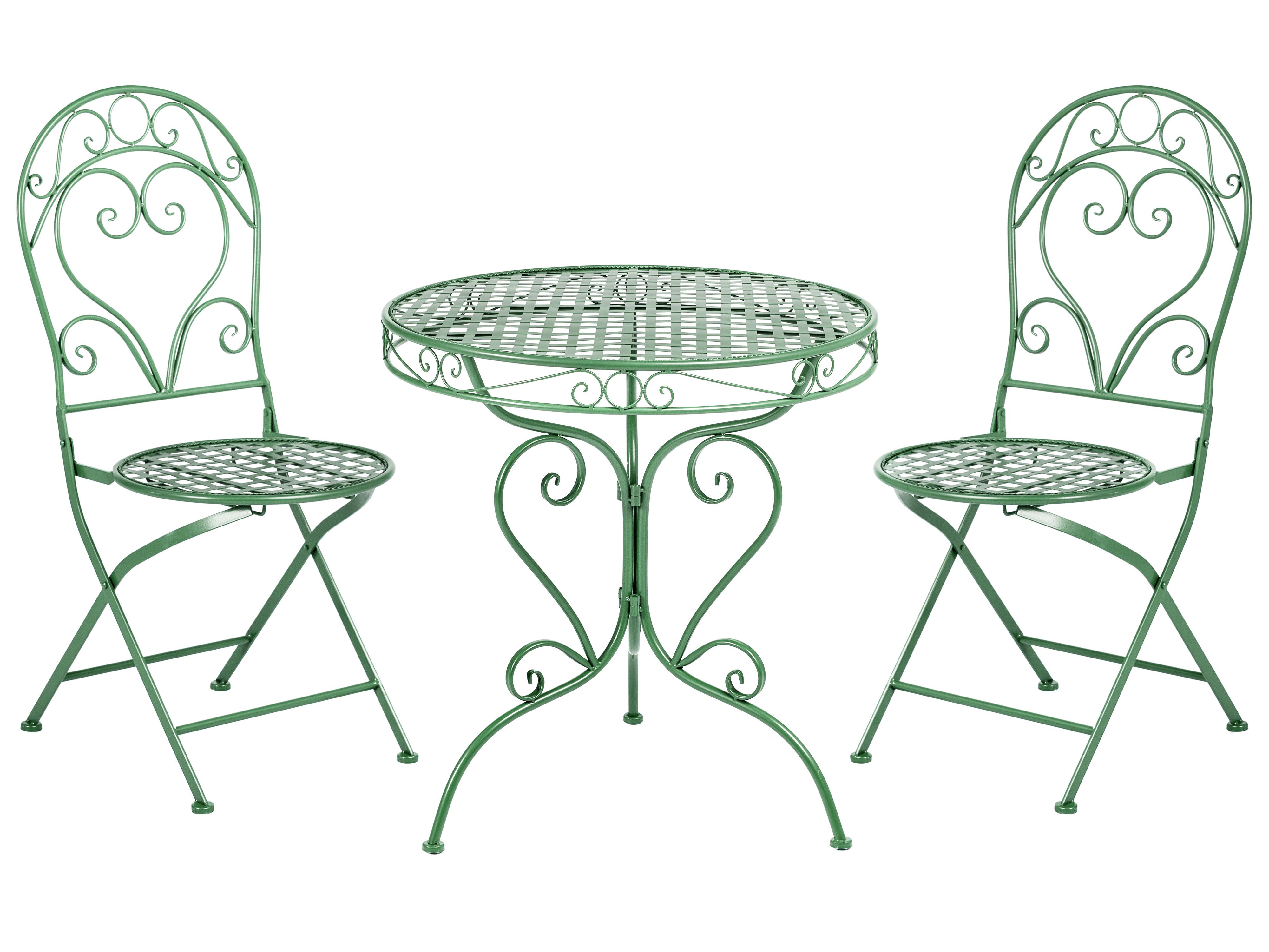 Bistroset ALBINIA Metaal Groen