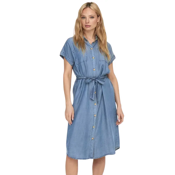 Only Pema Denim Jurk Dames