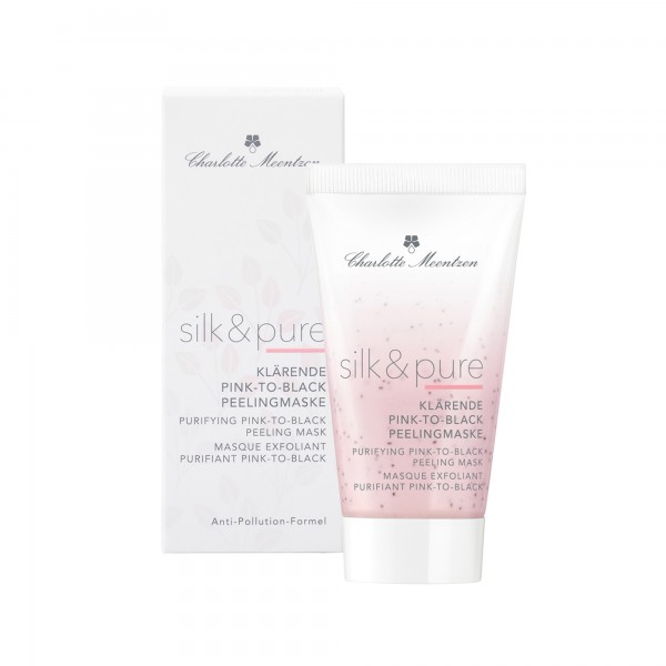 Charlotte Meentzen Silk & Pure Klärende Pink-To-Black Peelingmaske 50ml