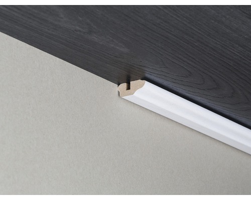Plafondlijst essen kristalwit 17x36x2600 mm