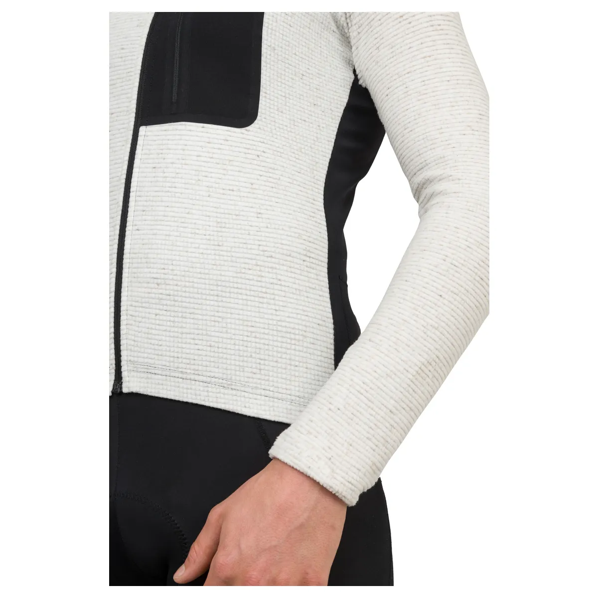 AGU SIX6 Mid Layer Jersey Sort/Hvid