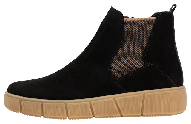 Remonte Chelseaboots  , Plateau, Stiefelette, Ankleboots mit zusätzlichem Reissverschluss