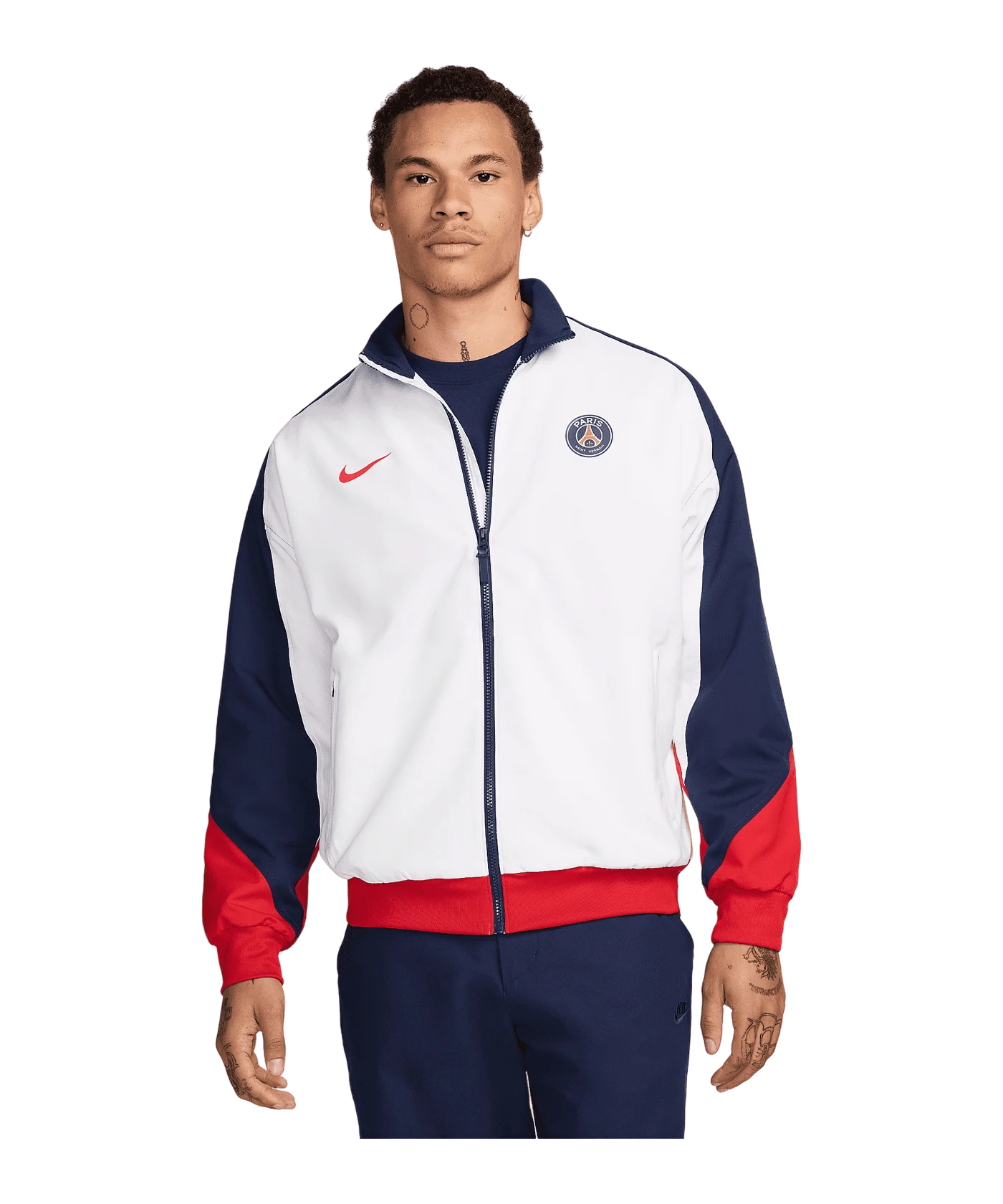 Nike Paris St. Germain Anthem Jacke Weiss F100