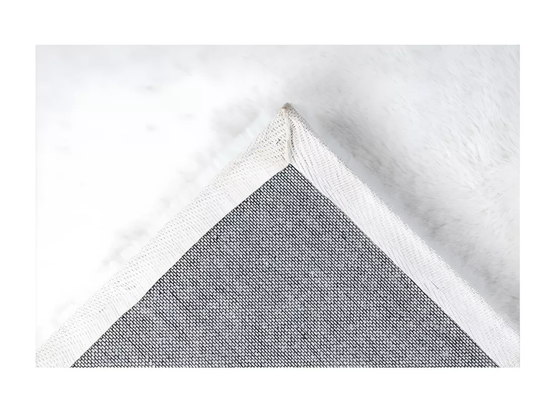 Tapis 150x80cm, design H008N coloris ivoire - Confort et élégance pour votre intérieur