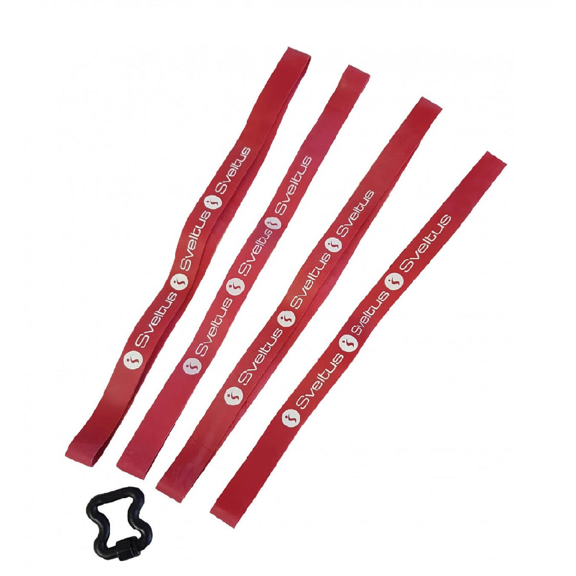 SVELTUS Rubberfit 4 bandes + 1 anneau + 1 poster