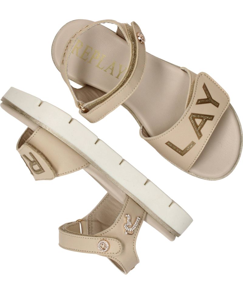 Replay Sandal 8 Sandalen Beige Meisjes