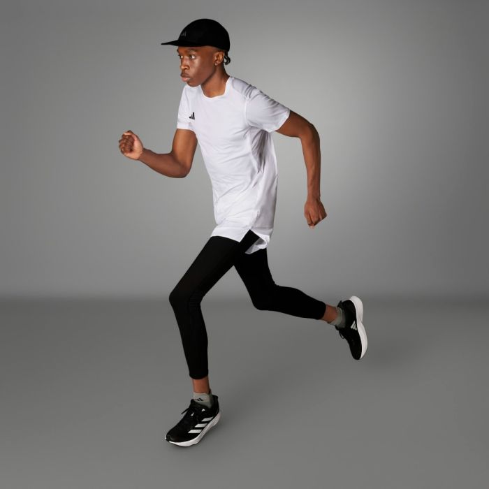 adidas Herre T-shirts Adizero T-shirt Hvid