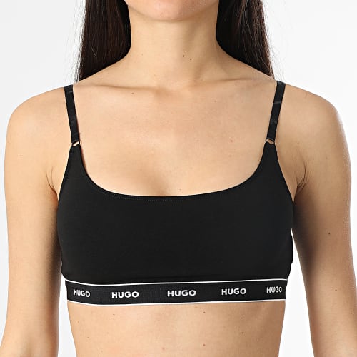 Lot De 2 Brassières Femme 50480158 Noir Rouge