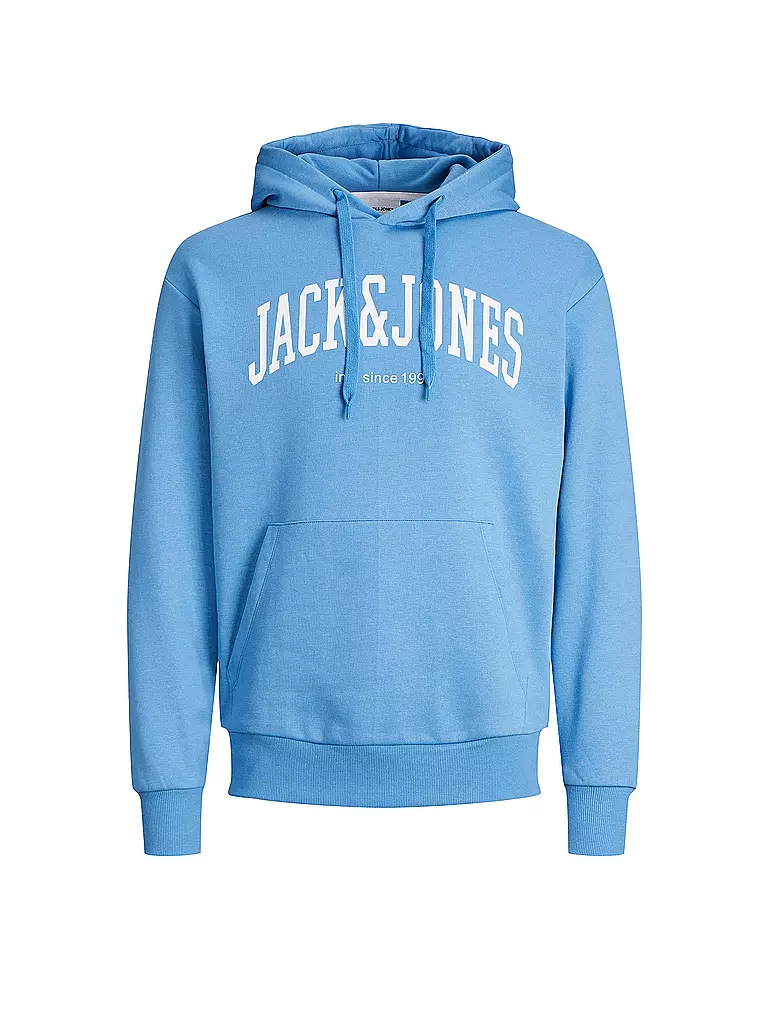 JACK & JONES Kapuzensweater - Hoodie JJEJOSH hellblau