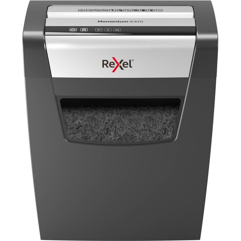 Destructeur Rexel Momentum X410 - coupe croisée