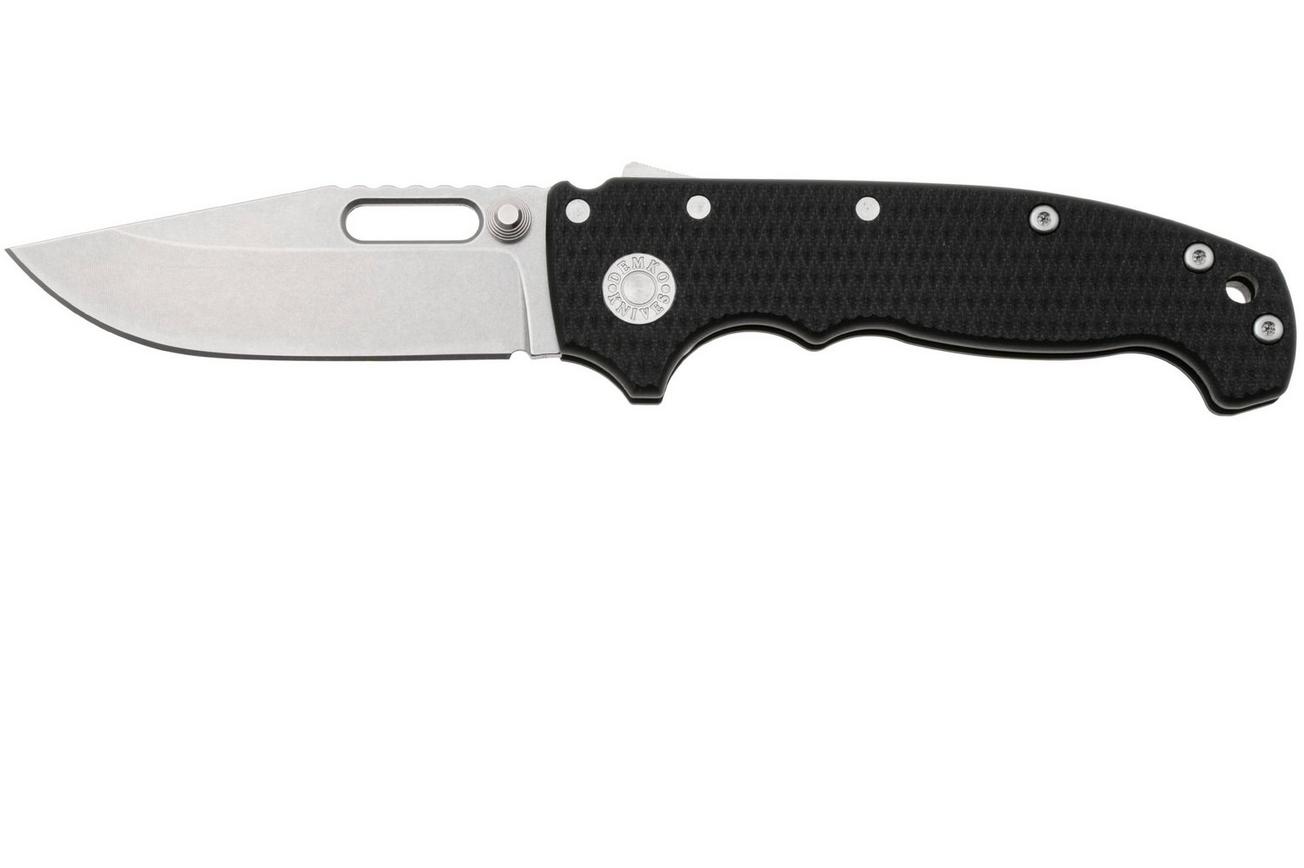 Demko Knives MG AD20S Shark-Lock, MagnaCut Clip Point MGAD20S-MAG-BLK-G10 Black G10, zakmes