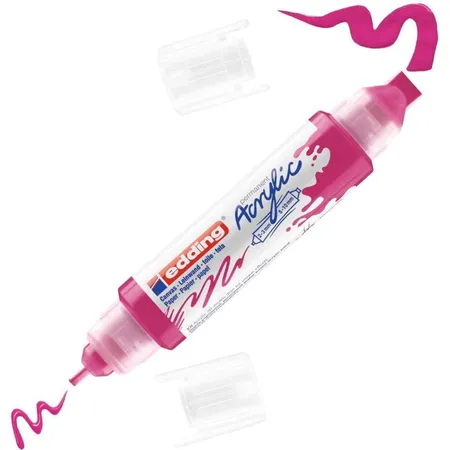 edding 5400 Acryl 3D Double Liner telemagenta