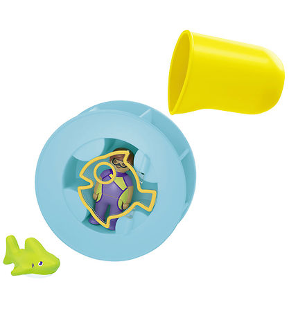 Playmobil Junior Aqua - Wasserrad mit Babyhai - 71688 - 6 Teile